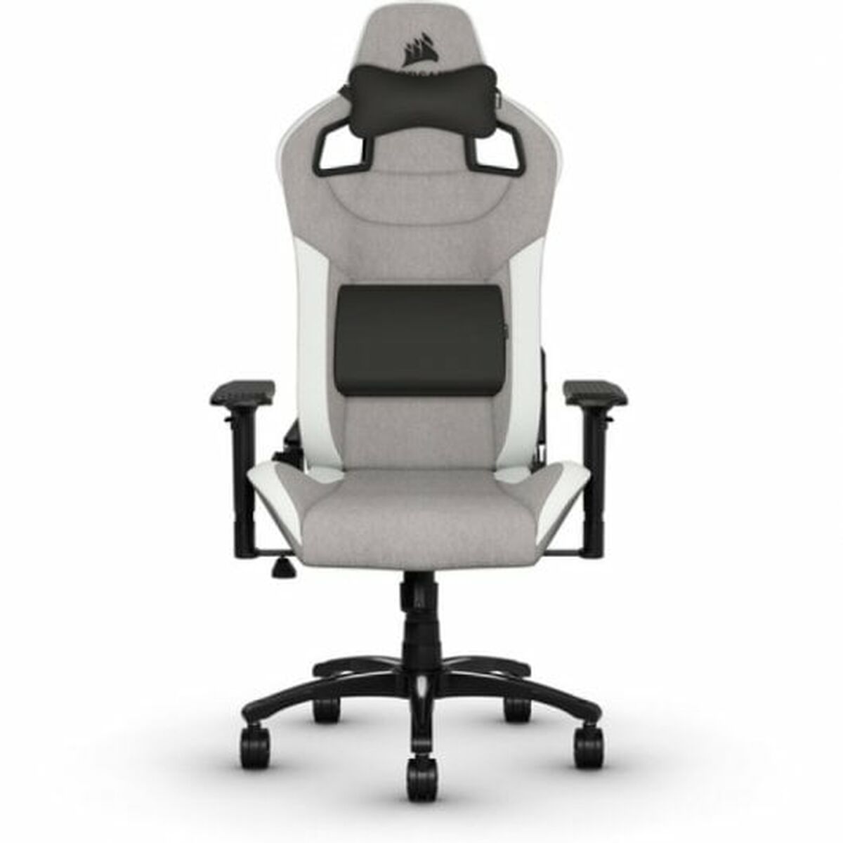 Corsair T3 RUSH White/Grey Gaming Chair | Alpha-95-gaming