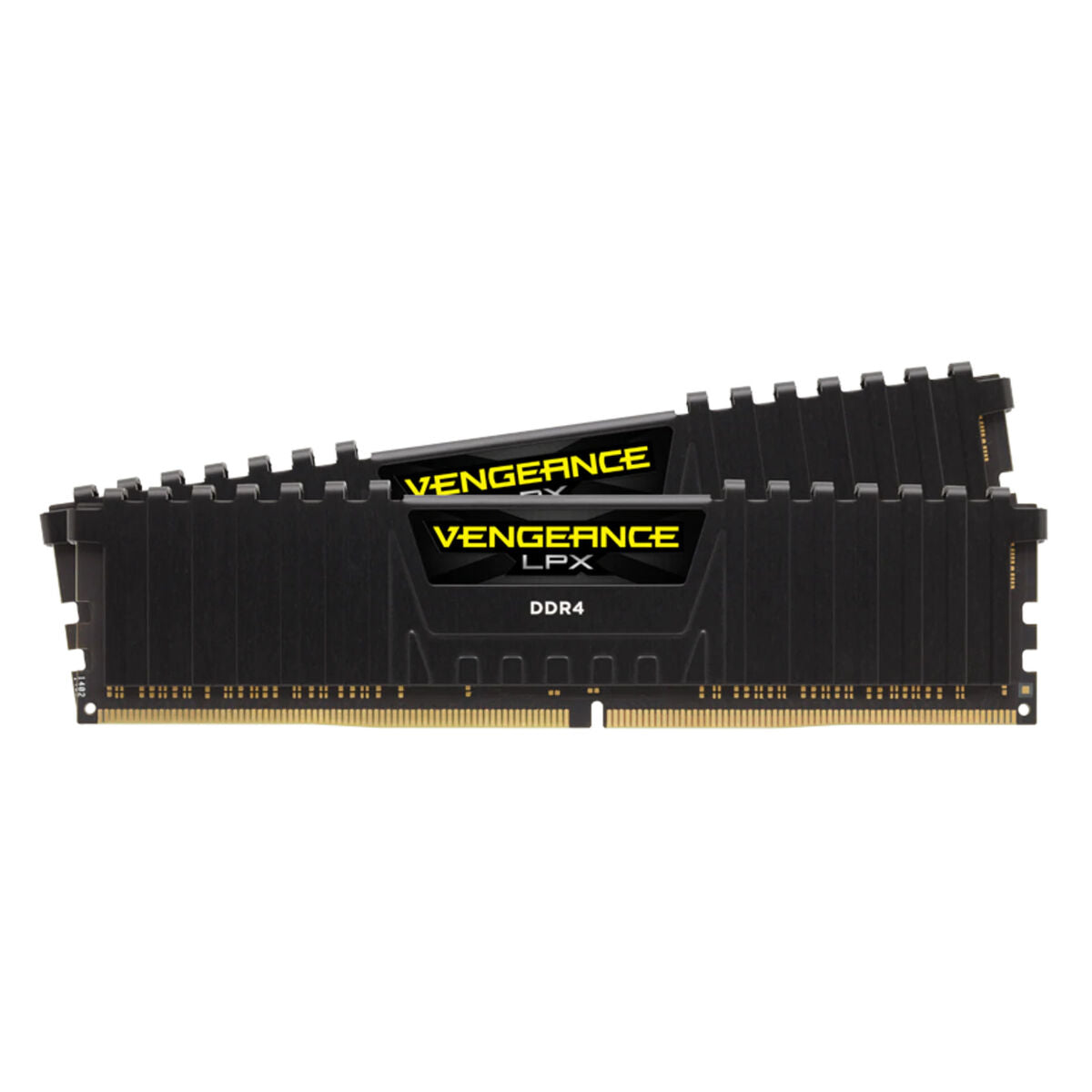 Corsair VENGEANCE® LPX 64GB (2 x 32GB) DDR4 DRAM 3200MHz C16 Memory Kit - Black