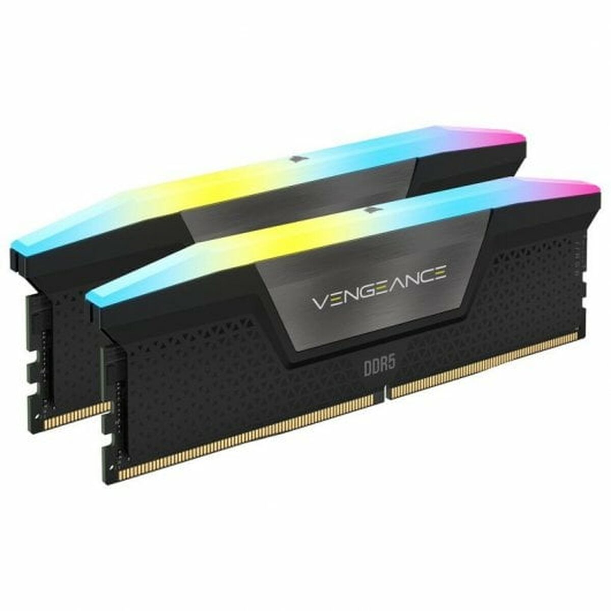 Corsair VENGEANCE® RGB 32GB (2x16GB) DDR5 DRAM 6000MT/s CL36 Memory Kit — Black