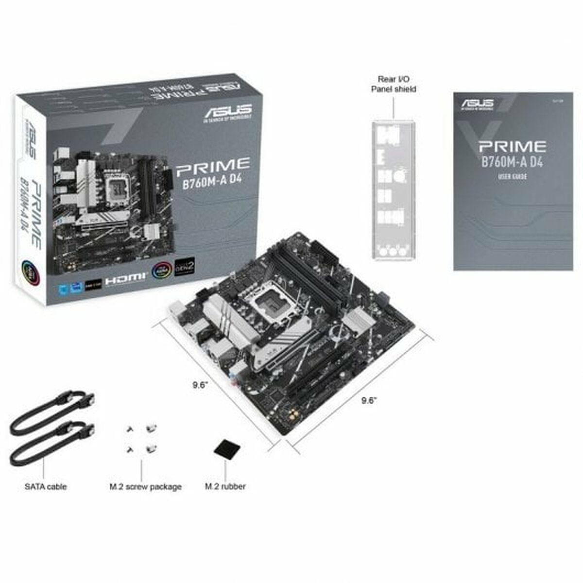 Motherboard Asus 90MB1D00-M1EAYC Intel B760 LGA 1700