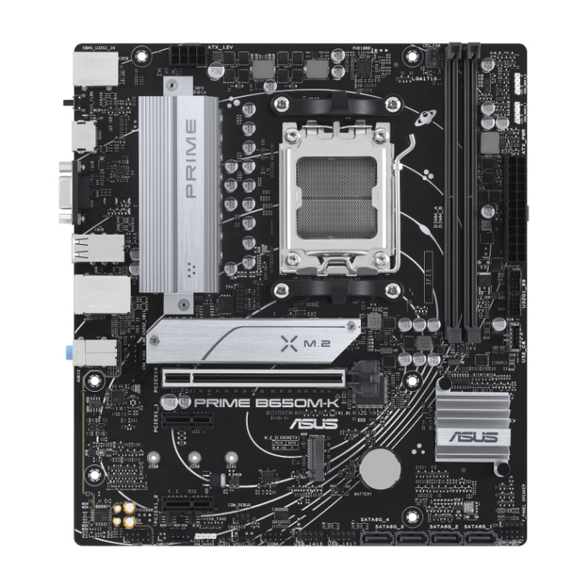 Motherboard Asus PRIME B650M-K AMD AM5 AMD AMD B650