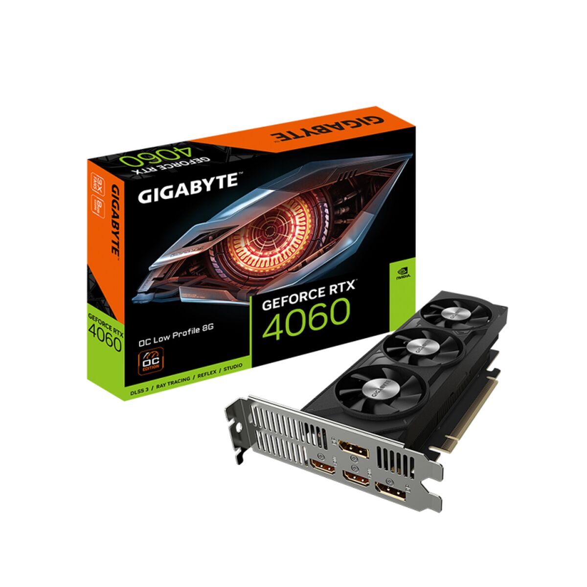 Graphics card Gigabyte GV-N4060OC-8GL Geforce RTX 4060 8 GB RAM